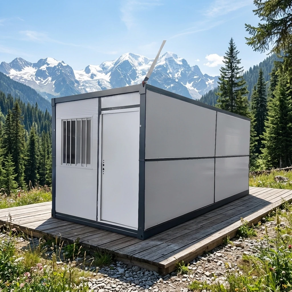 FOODLINE Foldable House fast installation modular dwelling for flood disaster emergency resettlement housing