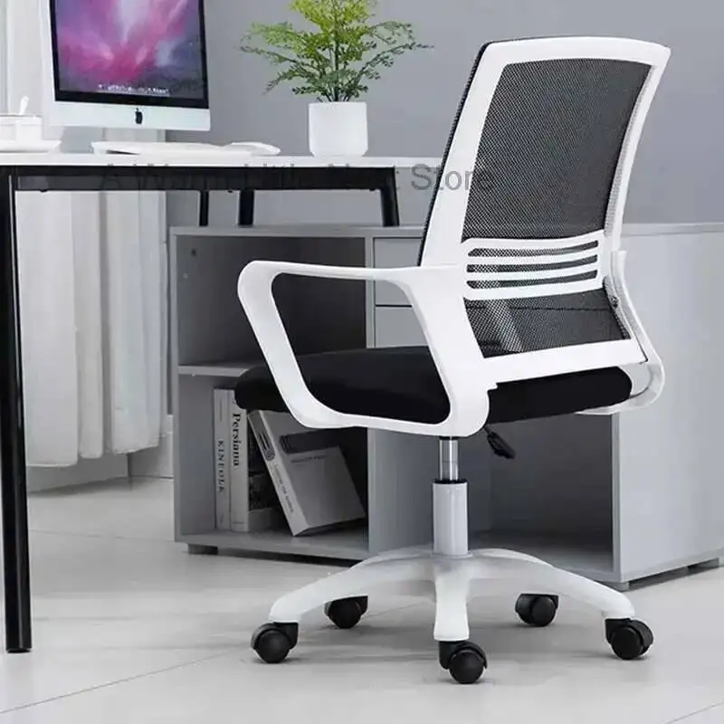 

Low Office Chair Normal Price Relax Rotating White Lazy Comfy Office Chairs Gaming Nordic Modern Chaise De Bureaux Furniture