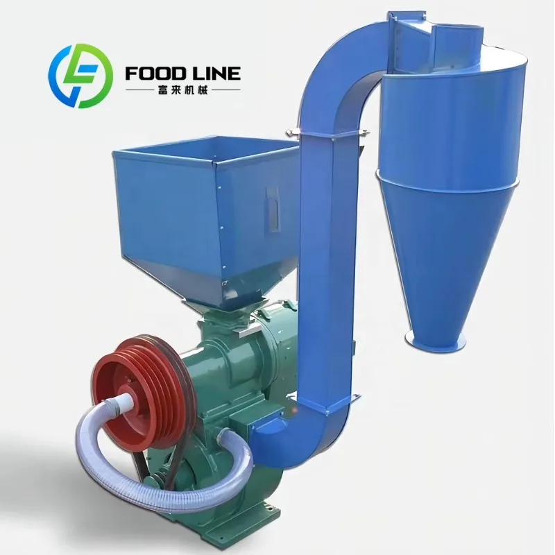 Commercial Grade Rice Mill Machine High Yield Rice Husking Polishing De-stoning Equipment For Restaurant Catering Service