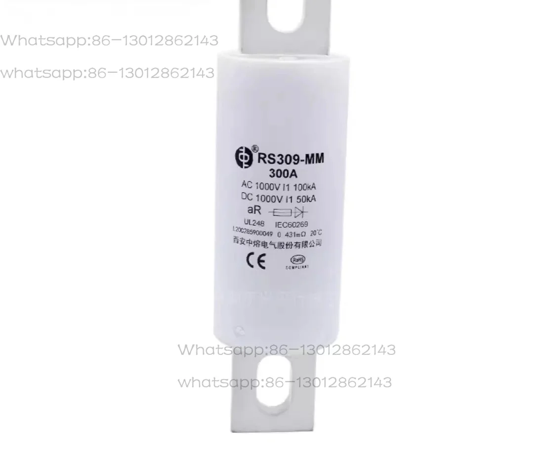 New Energy 1000V High Voltage Fuse RS309-MM 100A 125A 200A 300A