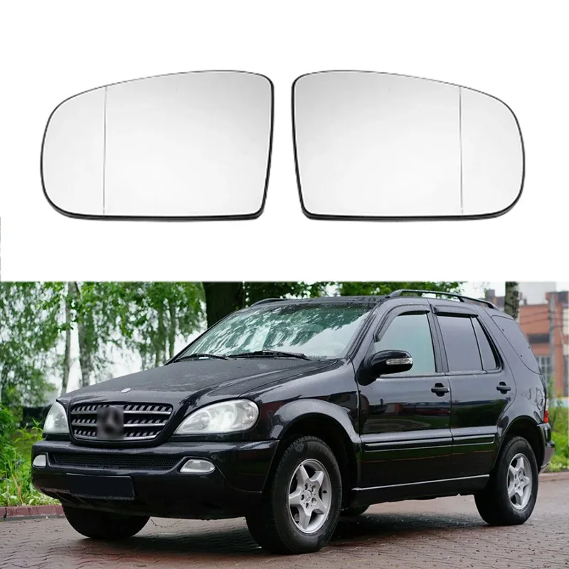 Suitable for 02-05 Mercedes-Benz ML-ClassW163 reversing lenses heated rearview lenses