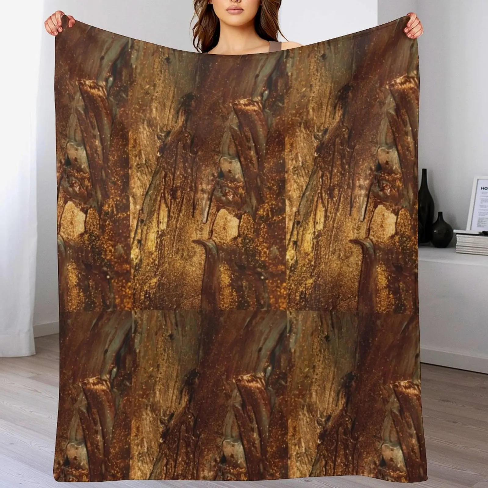 

Gold Throw Blanket Hairy Sofa anime Stuffeds Blankets