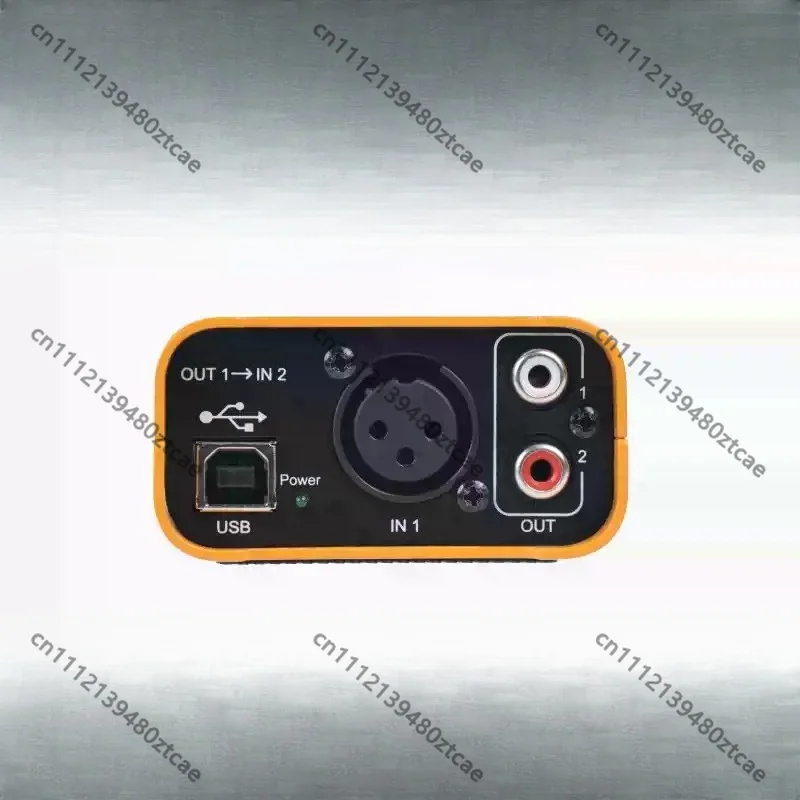 Professional Sound Field Testing Audio Interface Sound Card, Audio Adapter For Acoustic Measurement And Analysis