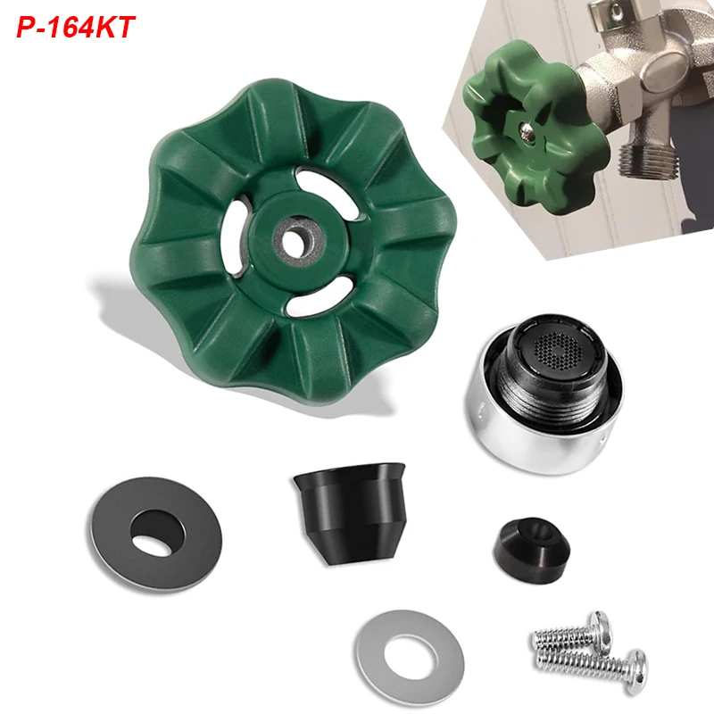 

P-164KT-807 Rebuild Kit,includes P-164KT-805 Soft-Grip Handle Kit for fitting the P-164 Original or Diamond Series Wall Hydrant.