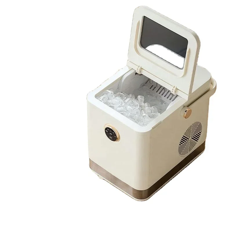 YYHC Q1 Automatic Ice Shaker 100 W Ice Cream Machine New Design Countertop Portable Mini Ice Making Machine Home cream Maker