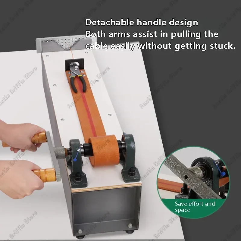 Desktop Hand-Operated Wire Drawing Machine Drawing Plate Booster Jewelry Wire Drawing Stool Processing Equipment