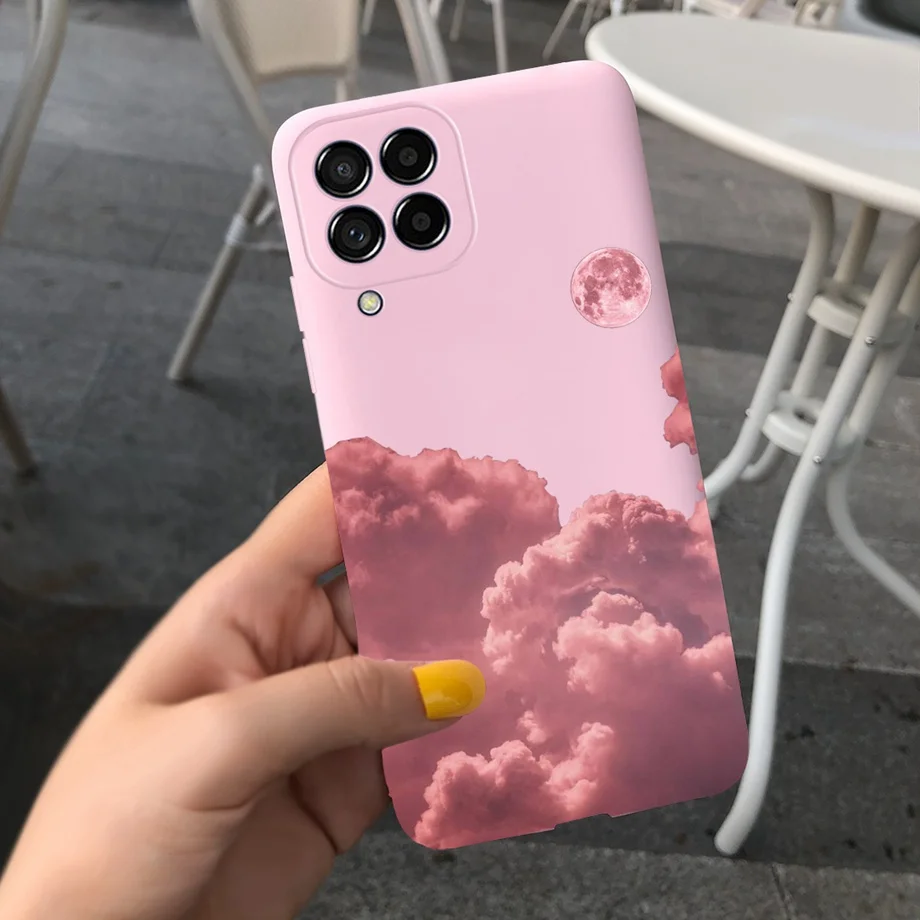 حافظة لهاتف جالاكسي A53 M53 5G حافظة حماية من السيليكون الناعم لهواتف سامسونج M53 A53 A536B