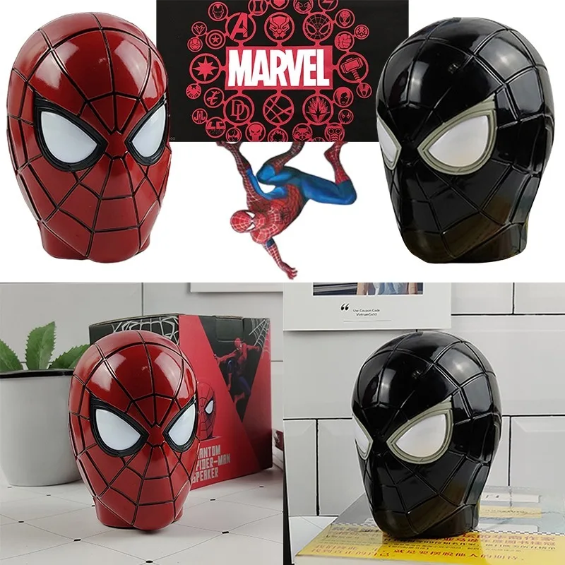 

Marvel Spider Man Mini Wireless Bluetooth Speaker Anime Card Insertion Multi functional Fashion Men System Large Volume Boy Gift