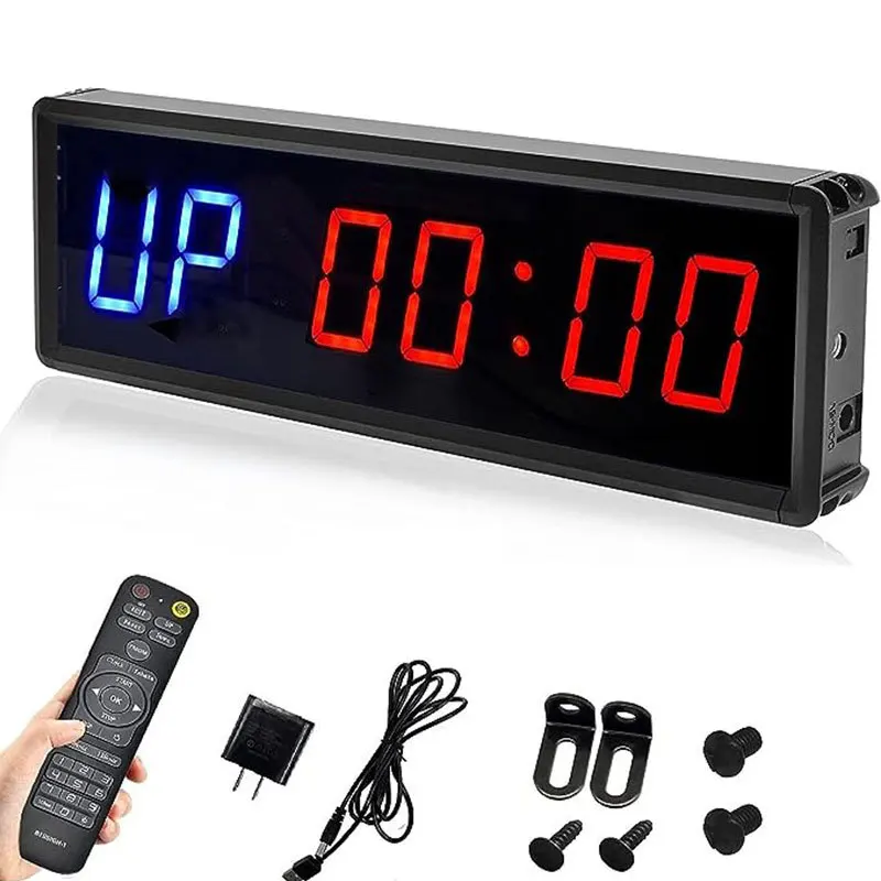 Crossfit Interval Timer Multi-functional Gym Fitness Training Clock Indoor Sports Timer