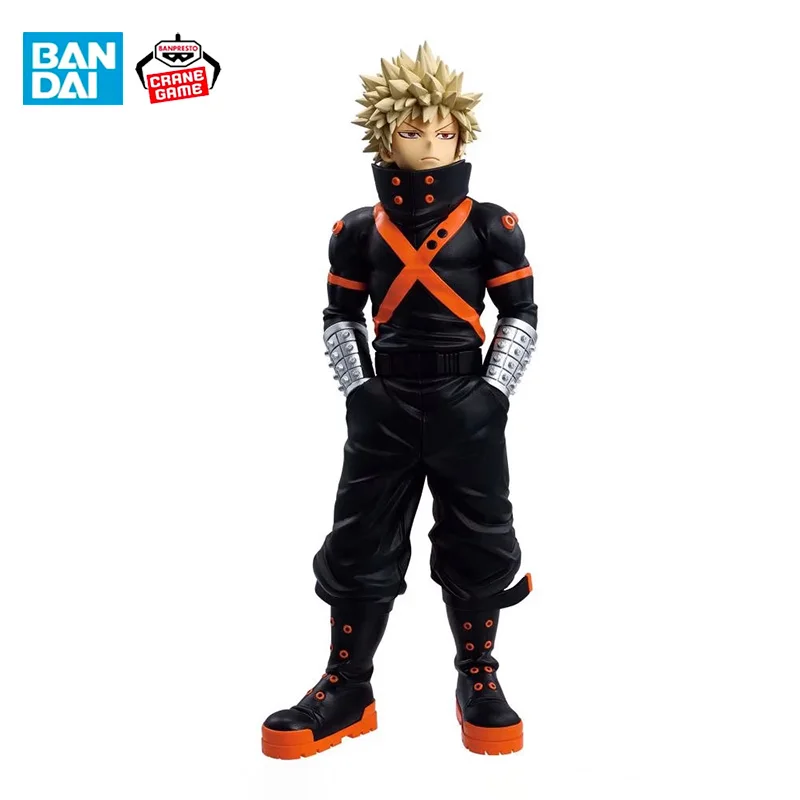 Bandai BANPRESTO My Hero Academia figura de la 7. a temporada Katsuki Bakugo figura Anime modelo juguetes en caja genuinos