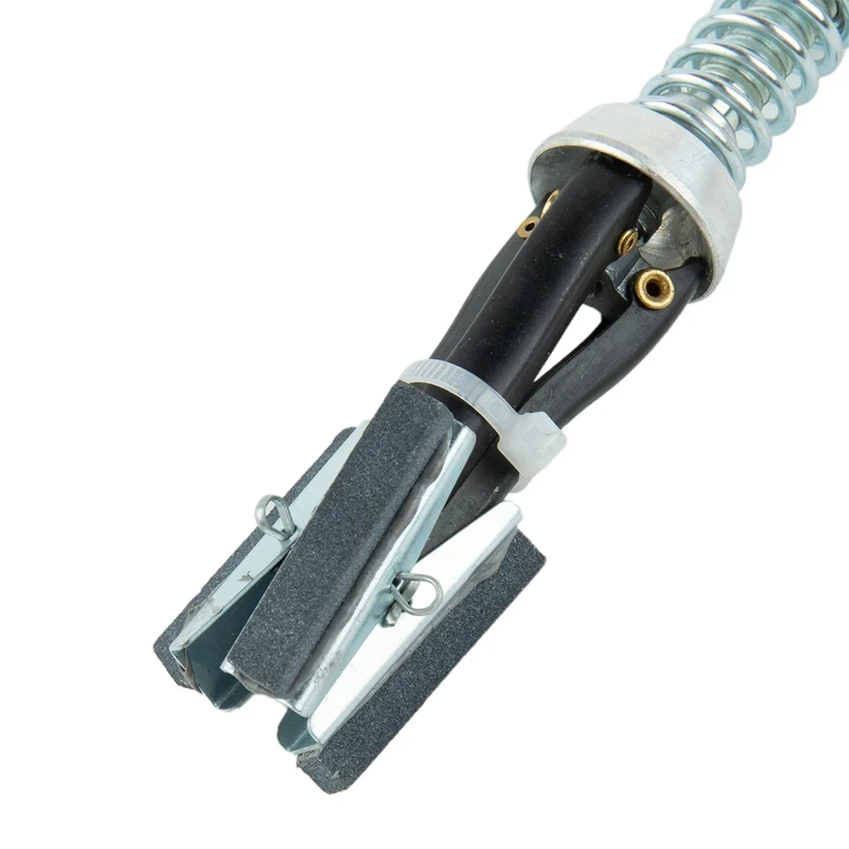 Ferramenta de Brunimento de Cilindros de Três Garras para Diâmetro Interno de Cilindros de Freio de Motores Automotivos de Aço, com Eixo Flexível, 18-63mm