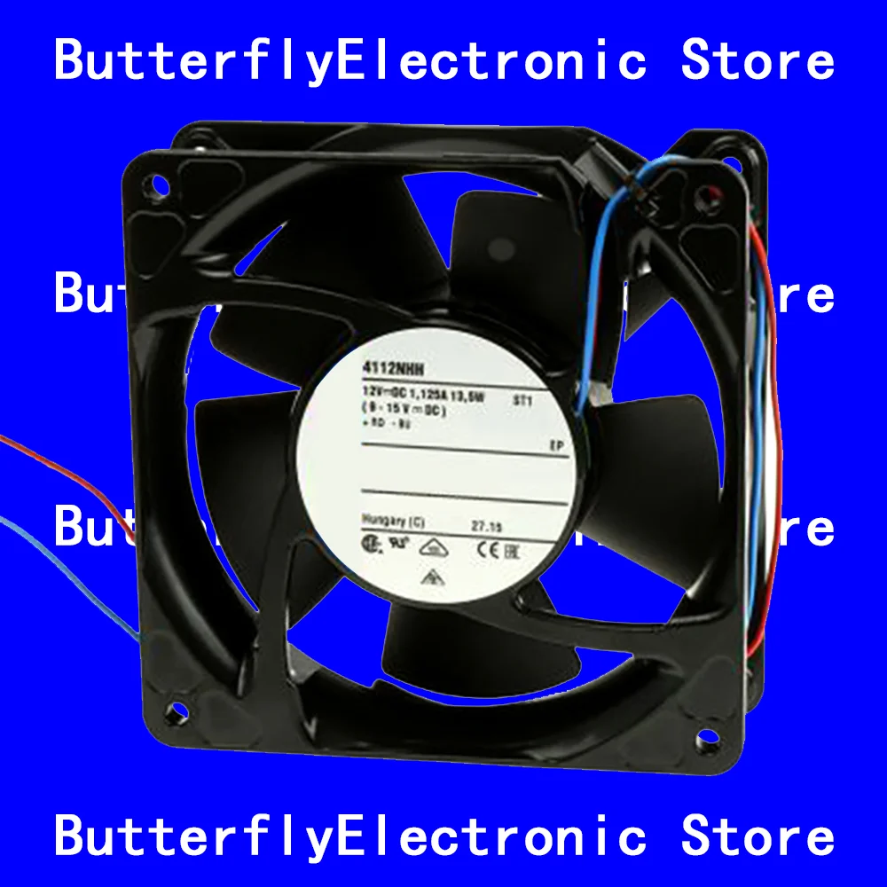 

NEW ORIGINAL 4112NHH 12VDC 1.125A 13.5W COOLING FAN 12038 120*120*38mm