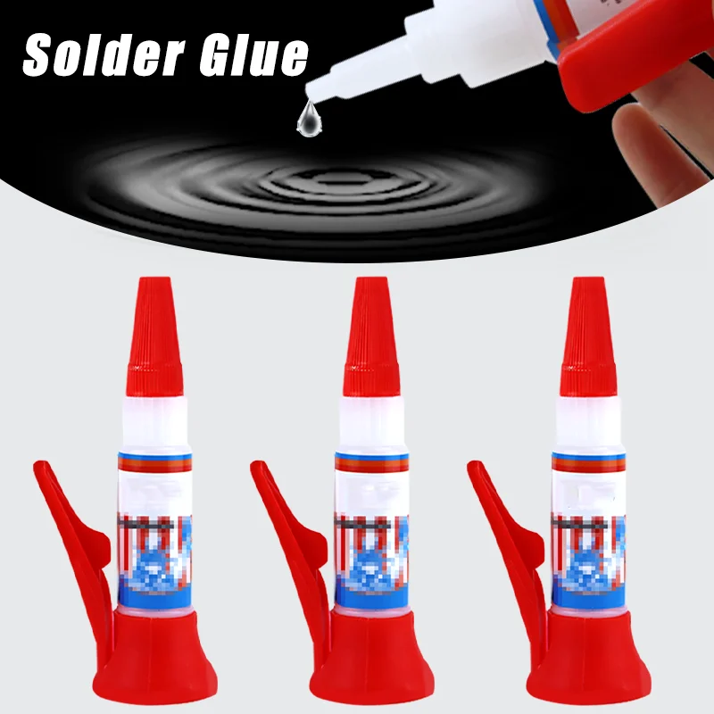Colle à souder injuste universelle, colle de réparation de soudage, liquide à séchage rapide, remplisseur de soudage, multi-matériaux, adhésif de