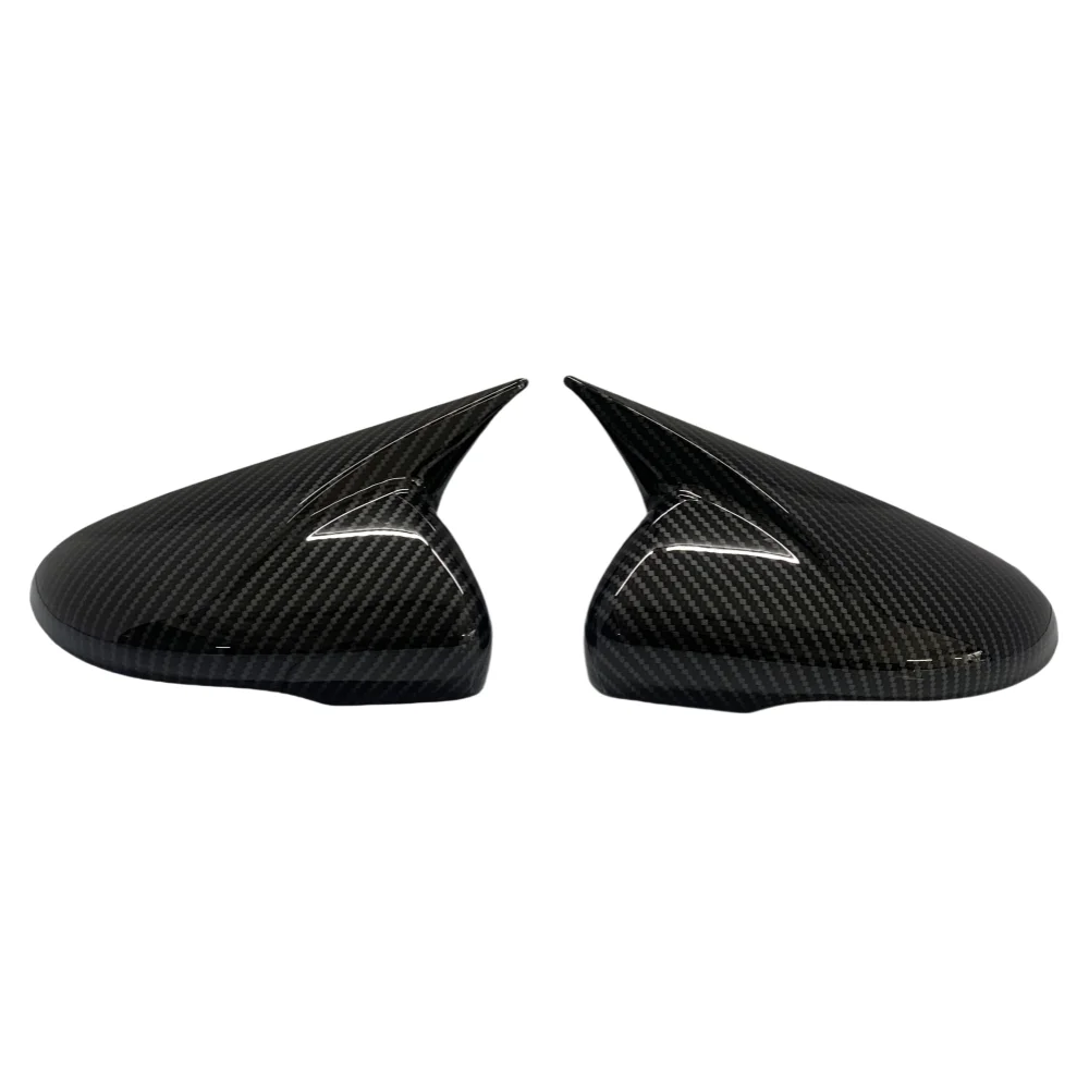 2x Carbon Look Side Wing Mirror Cover For VW For Volkswagen Golf 6 MK6  GTI GTD 2009-2013 Side Rear View Mirror Cap Cover