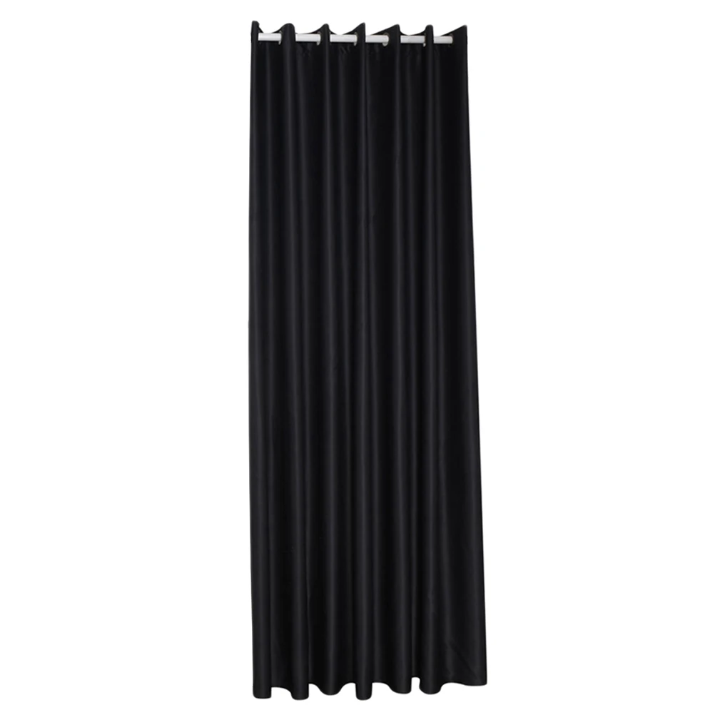 

Premium Polyester Blackout Curtains Pair Thick Thermal Insulated Linen Sleep Well 100X250Cm Brown Decorative Window Drapes Sheer