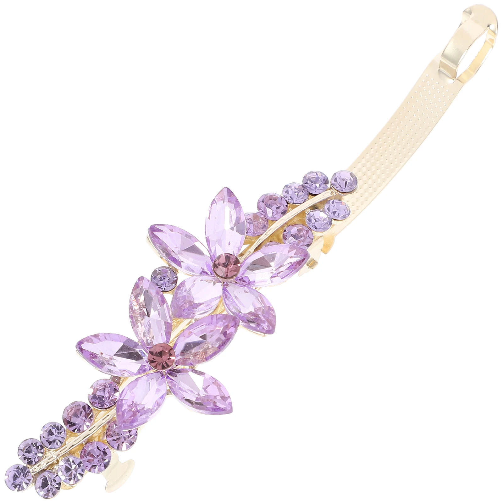 

Rhinestone Flower Hair Clip Women Small Spring Adult Color Accessories Decorative Clips Girls Parties Celebrations