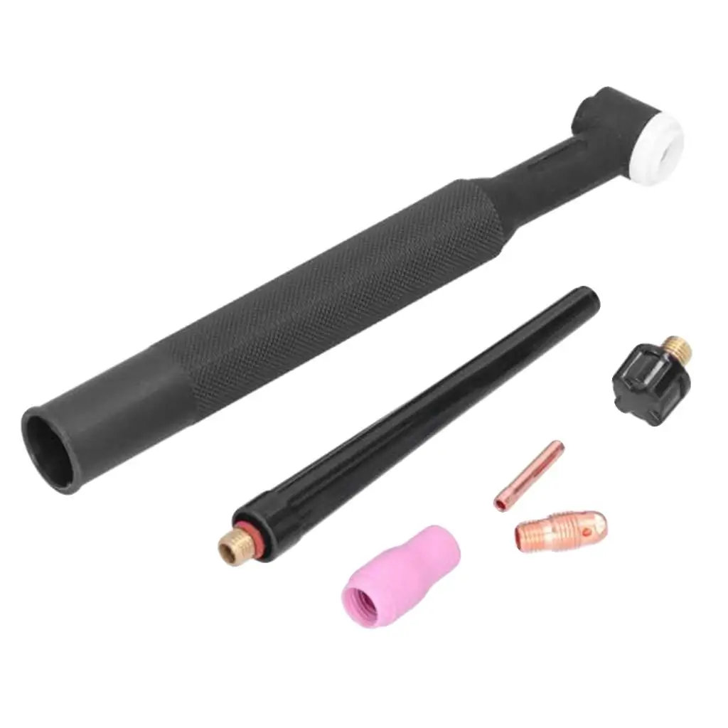 TIG Welding Torch 120 Amp Air Cooled Adjustable Head WP9 Kit for Inert Gas Argon Welding Applications