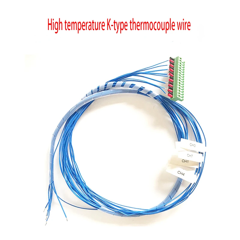 

Type K thermocouple, 8-channel thermocouple, multi-channel temperature measuring wire