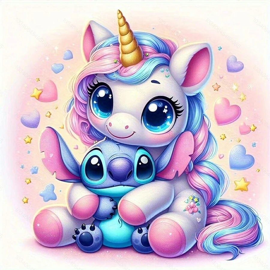 

1 Алмазная вышивка «сделай сам» диснеевским рисунком, вышитая мозаика ручной работы, украшение для дома, подарок ручной работы