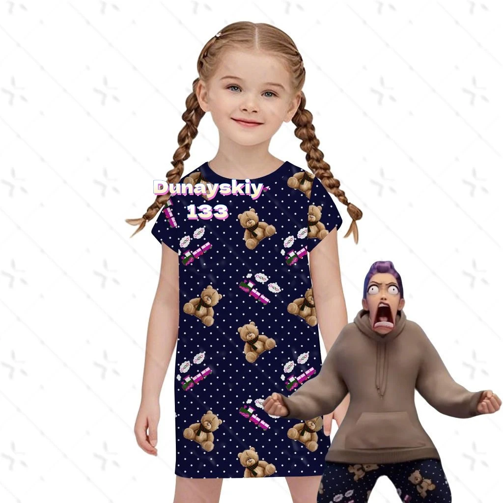 키즈 & 성인용 케이팝 조이 미라 악마사냥꾼 코스프레 의상 - 2025년 영화 롤플레잉, 할로윈 & 파티용 보라색 파자마 드레스