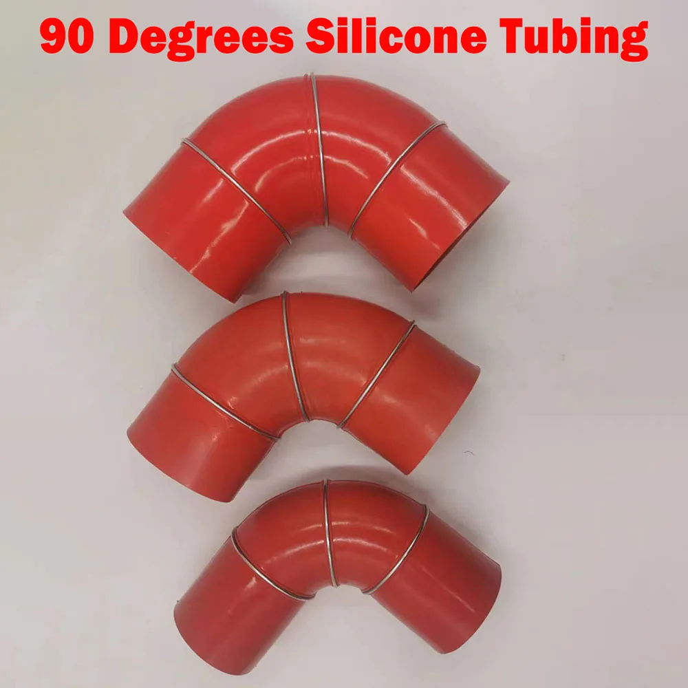 

Universal Silicone Elbow Coupler – Turbo Intake 90 Degree Elbow 3-Ply Intercooler Silicone Hose Turbo Intake Pipe Coupler