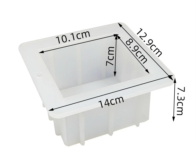 Silicone Soap Mold in Multiple Sizes