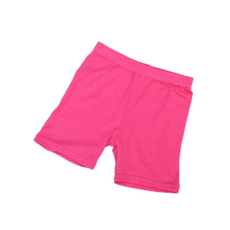 New Candy Color Girls Safety Shorts Pants Underwear Leggings Girls Boxer Briefs Short Beach Pants For Children 3-13 Years Old