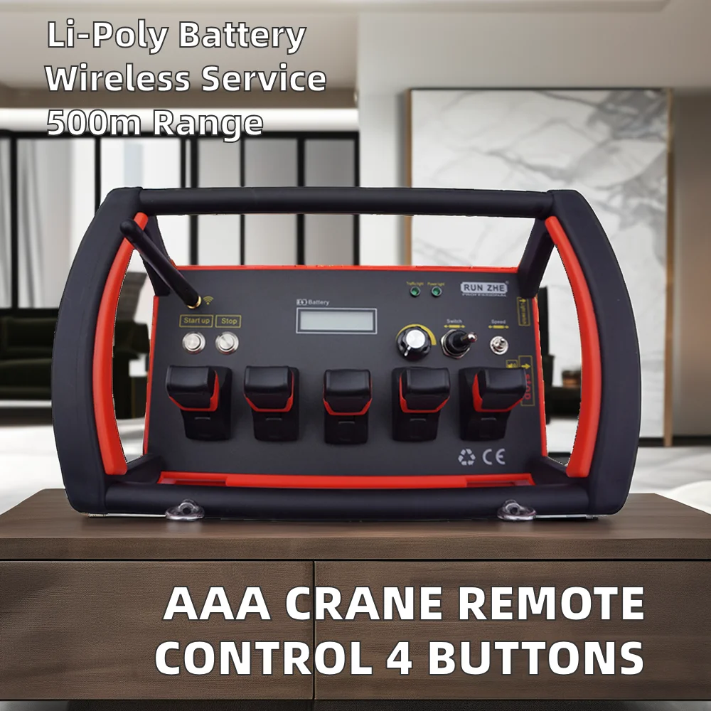 SUNOVI 2025 신형 12V/24V 4 조이스틱 무선 비례식 원격 제어 키트 트럭 크레인용