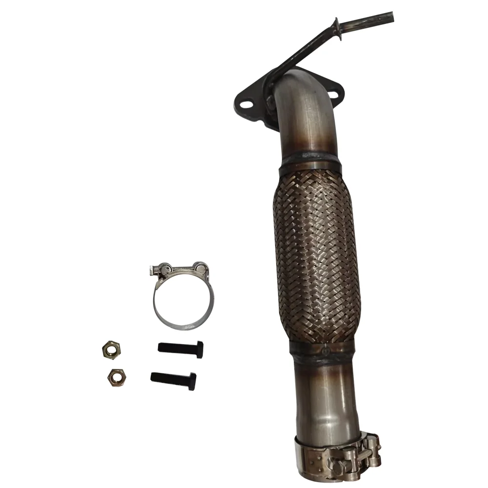 For Ford Fiesta Mk7 Mk7.5 1.0 2008-2016 ECOBOOST 100 125 140BHP 1pc Car Ecoboost Exhaust Flexi Replacement Kit Car Accessories