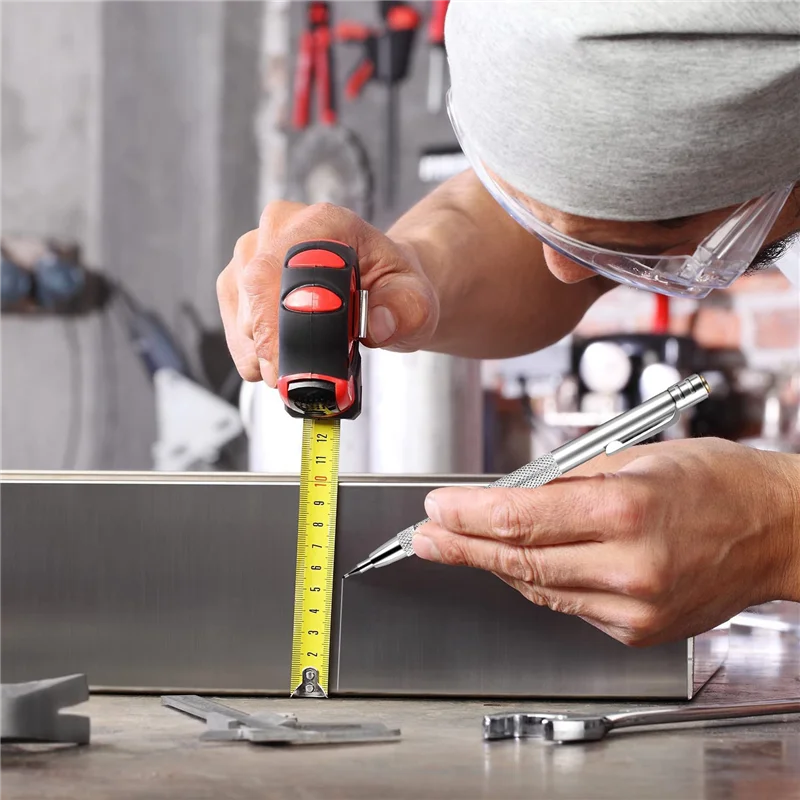 【NEW】2 Packs Tungsten Carbide Scriber With Magnet With Extra 10 Replacement Marking Tip