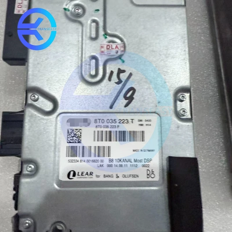 مضخم الطاقة 8T0035223F مع بدلة الألياف الضوئية لأودي A4 Q5BO A5 S4 S5 8T0035223AN 8T0035223AL 8T0035223H