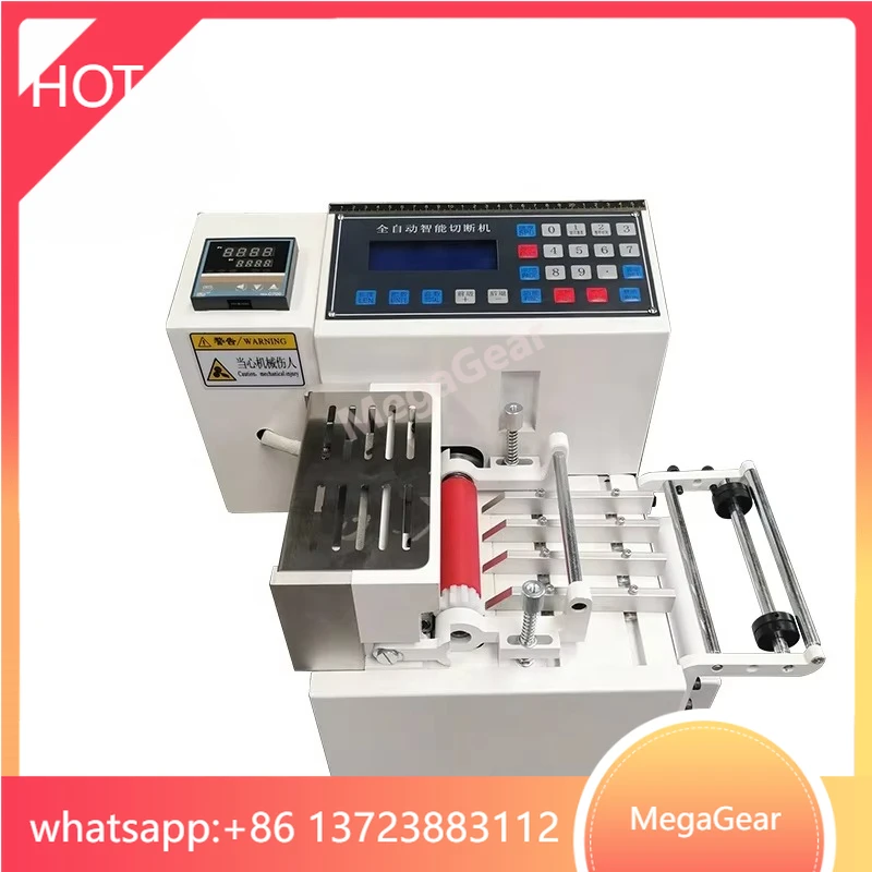 

Автоматический горячий пластиковый эластичный пояс, полиэфирная веревка, нейлоновая лямка, трубка, машина для горячей резки