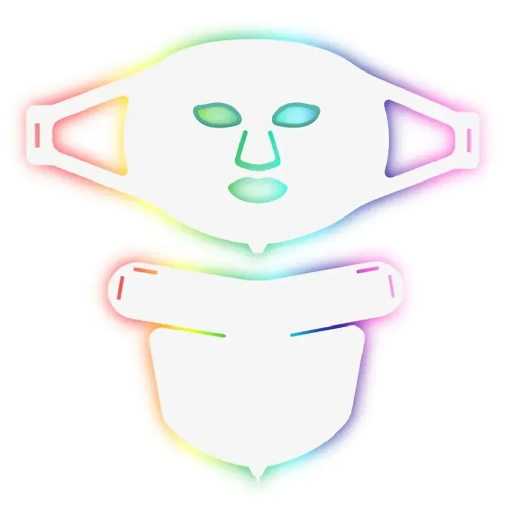 

Маска для лица IFINE Home с LED-терапией, 7 цветов, силиконовая, для омоложения