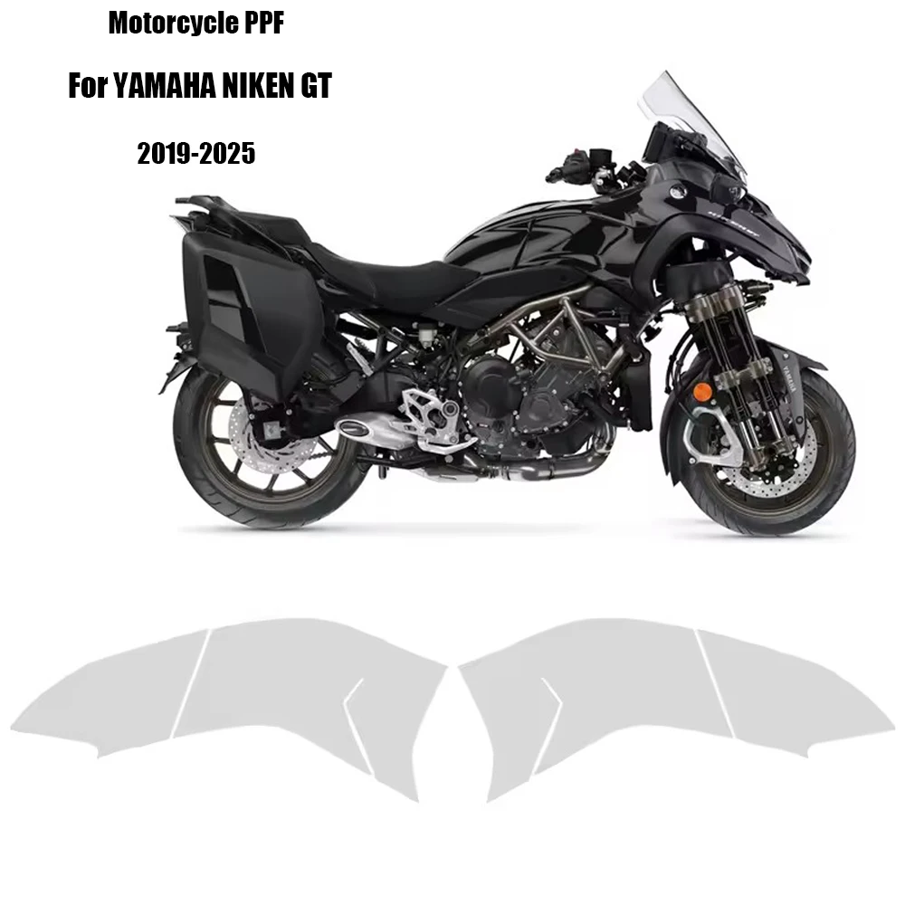 

For YAMAHA NIKEN GT 2025 PPF Motorcycle TPU Paint Protection Film Niken GT Anti-scratch Fairing Protection Fuel Tank Protection