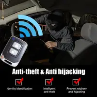 Universal Car Remote Central Kit Door Lock Keyless System Central Locking with Alarm Systems Auto Remote Central Remote Control 2