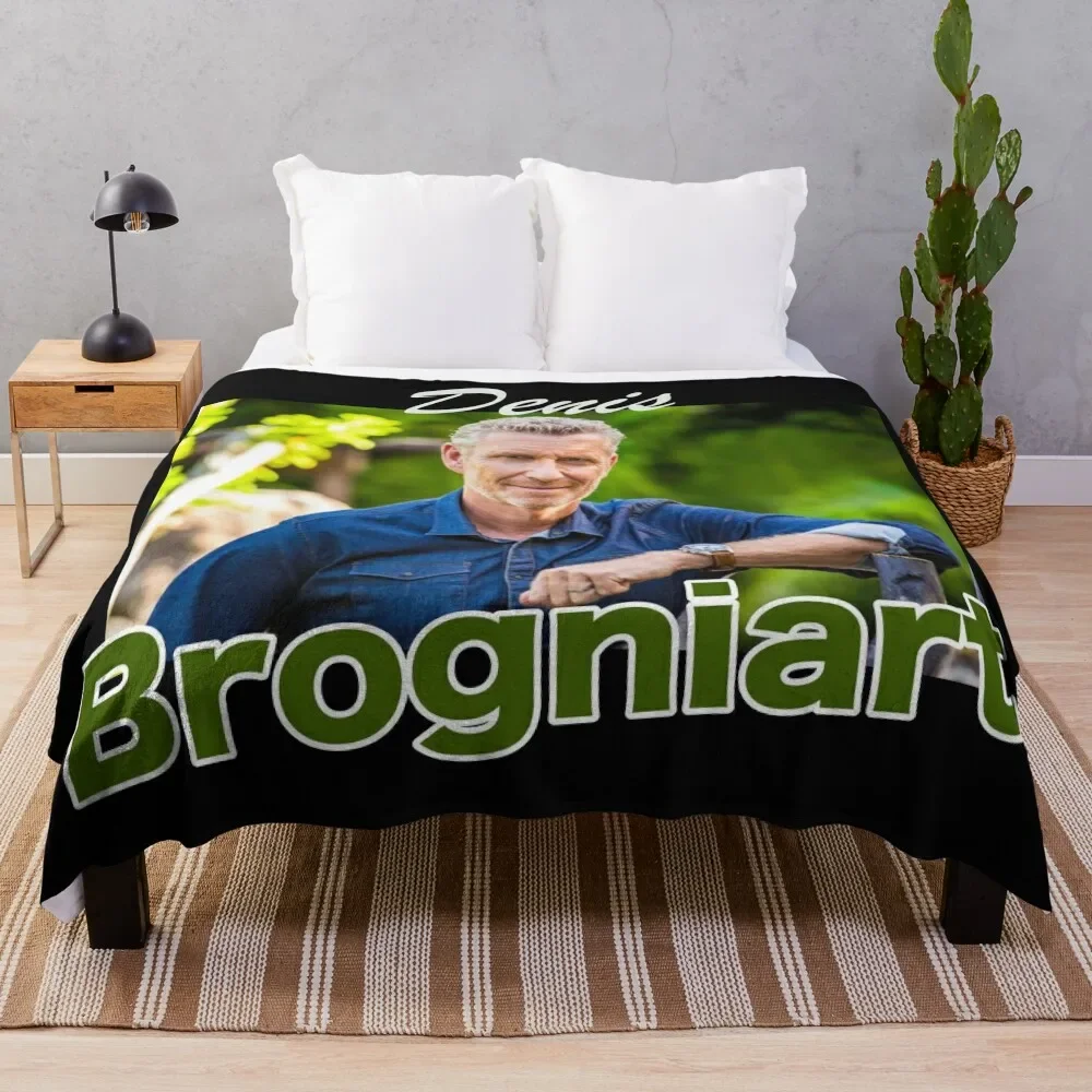 

Denis Brogniart Throw Blanket Durable Warm Blanket for Daily Home Use