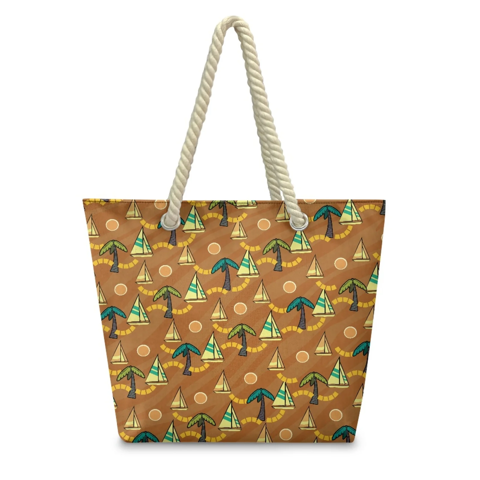 حقيبة يد نسائية كاجوال من HYCOOL، حقيبة كتف مخصصة، حقيبة كتف للسفر وحفلات الشاطئ