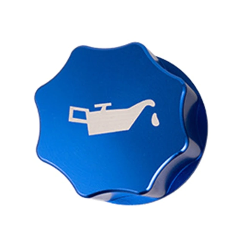 

Universal Aluminum Auto Oil Caps Upgrades Engine Oil Filler Caps Vehicle Spare