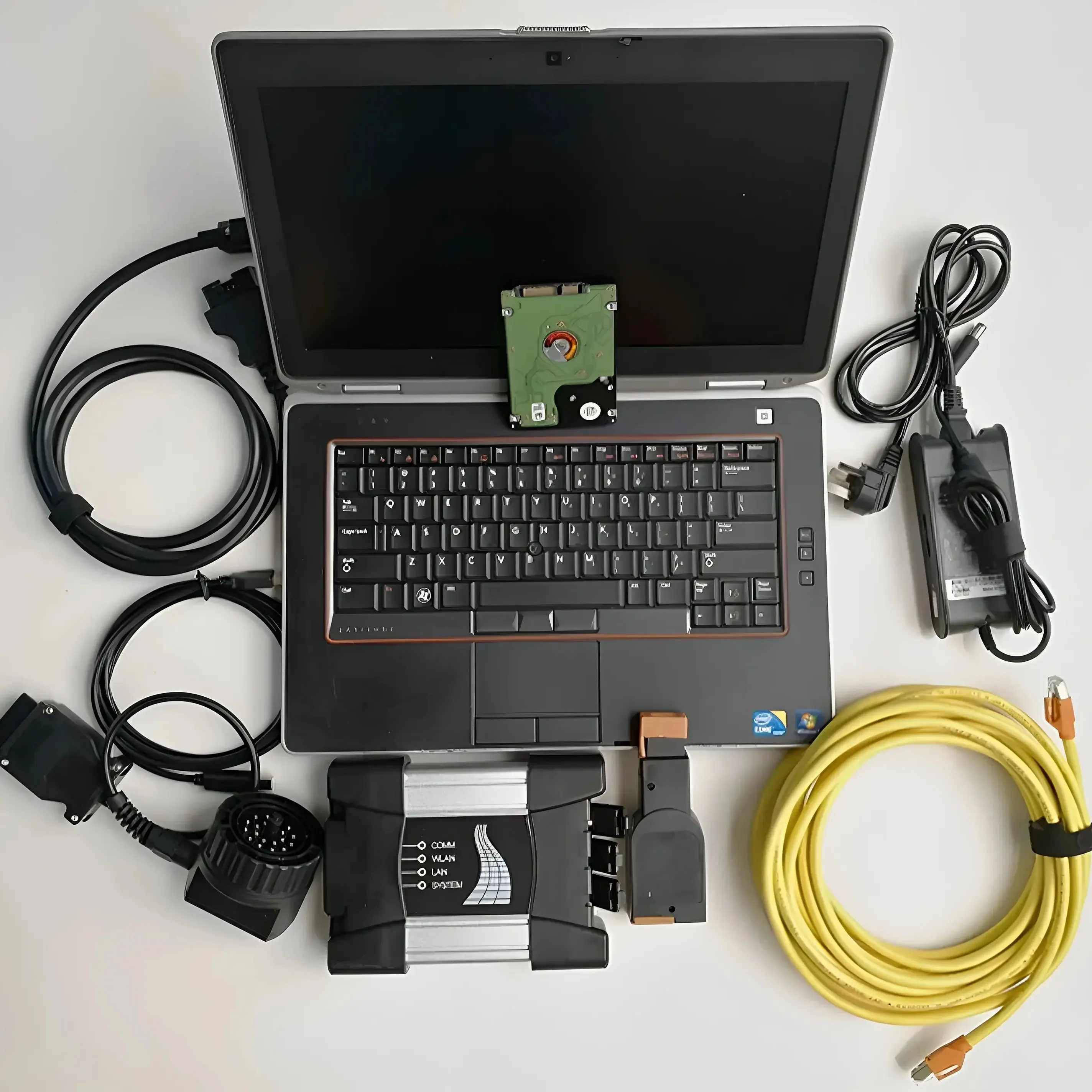 1:1 ICOM NEXT For BMW Diagnostic Tool ECU Coding Programming OBD Scanner I*S*t*A D 4.59 Latest Software in Laptop E6420 I5 8G