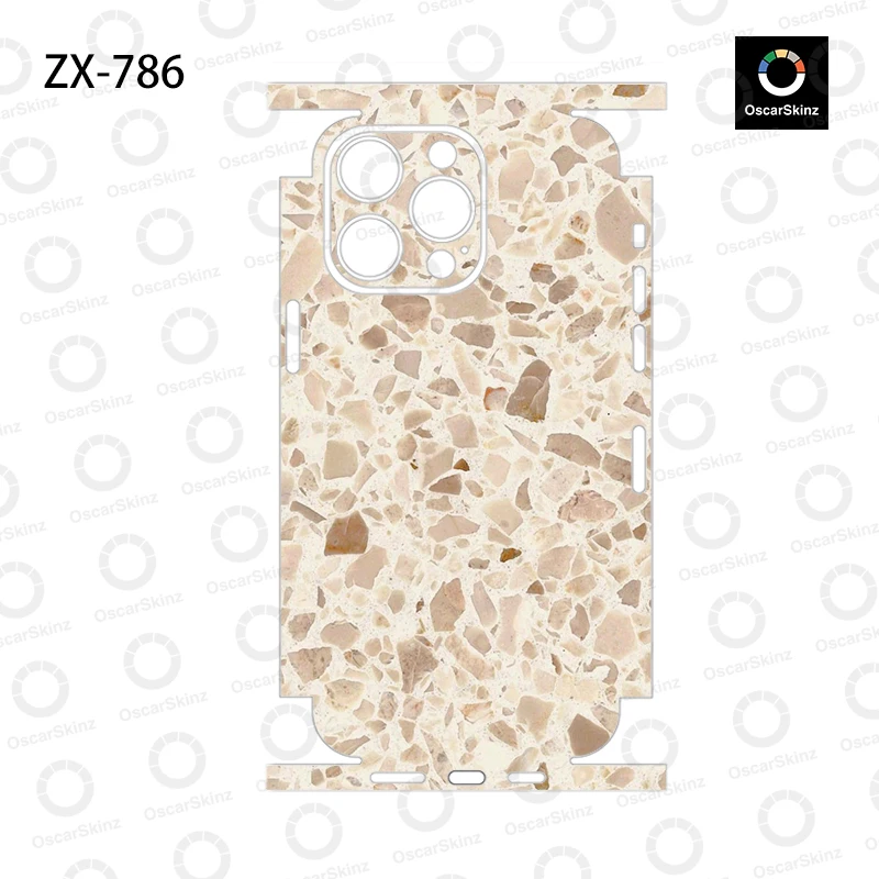 Skin Wrap For iPhone 17 16 Pro Max Sticker 15 14 Plus Back Film 13 12 Mini Protective Decal Side Frame Back Protector