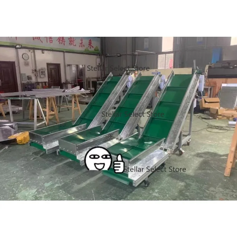 

Inclined Belt Conveyor with Customizable Assembly Line Express Sorting Conveyor
