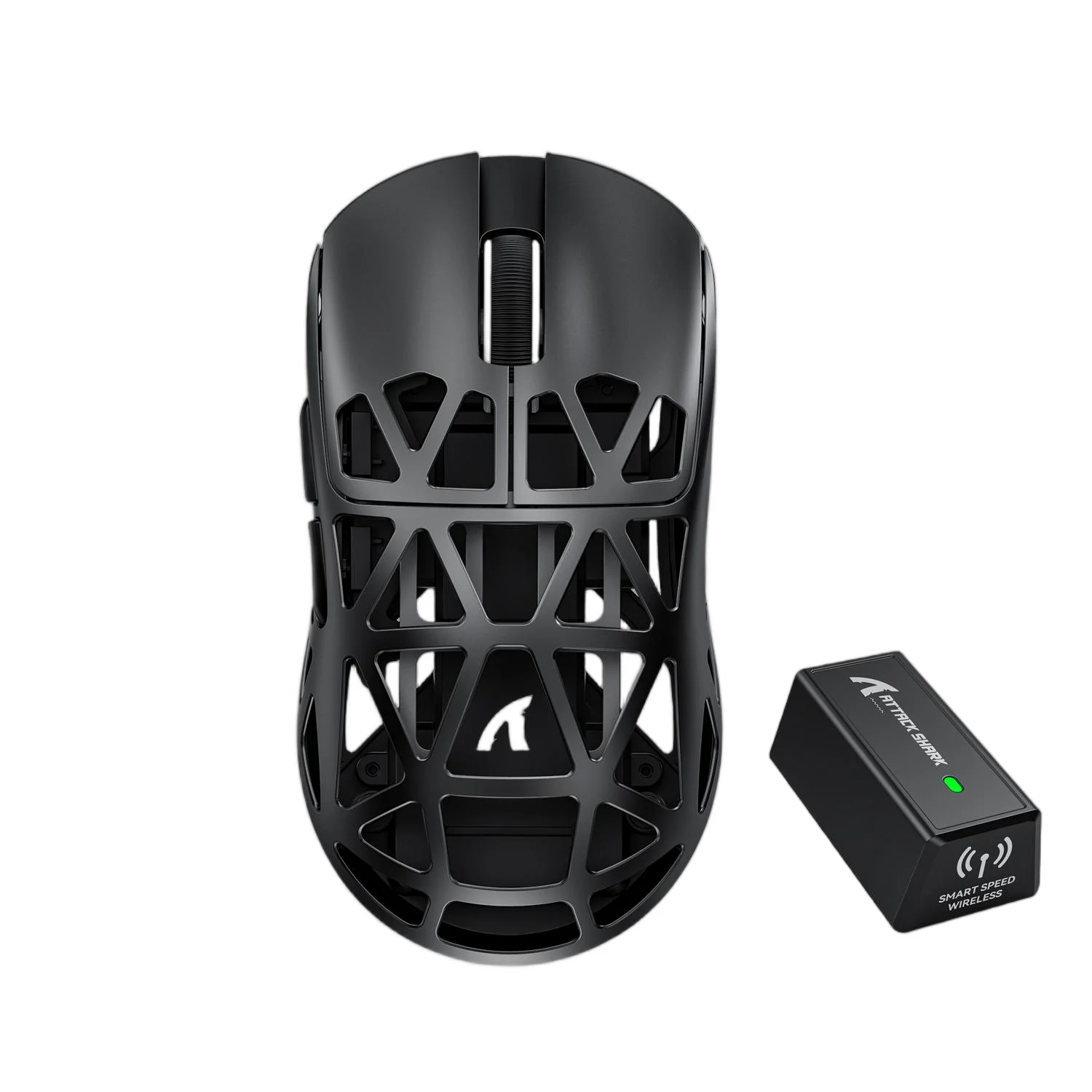 Attack Shark R2 Magnesium Alloy Gaming Mouse 48g Ultra Light, 8000Hz Polling,Tri-Mode Wireless&BT, PAW3950Max SensorDPI 42000
