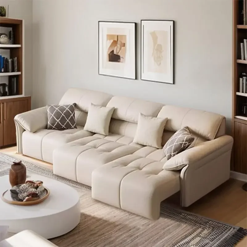 Large Khaki Electric Recliner Sofa Lazy Nordic Arm Modern Electric Recliner Sofa Luxury Relax Woonkamerbanken Home Furniture