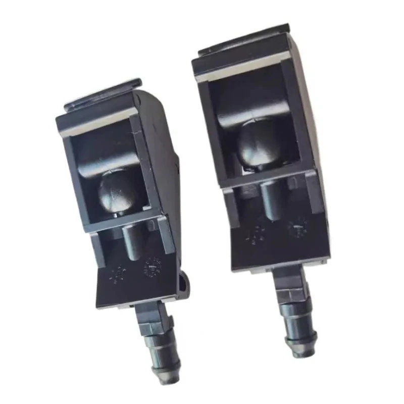 Wiper Fan Shaped Atomizing Sprayer Nozzle Front Windshield Glass Washer Head Metal Core for Skoda Rapid Spaceback 1pair