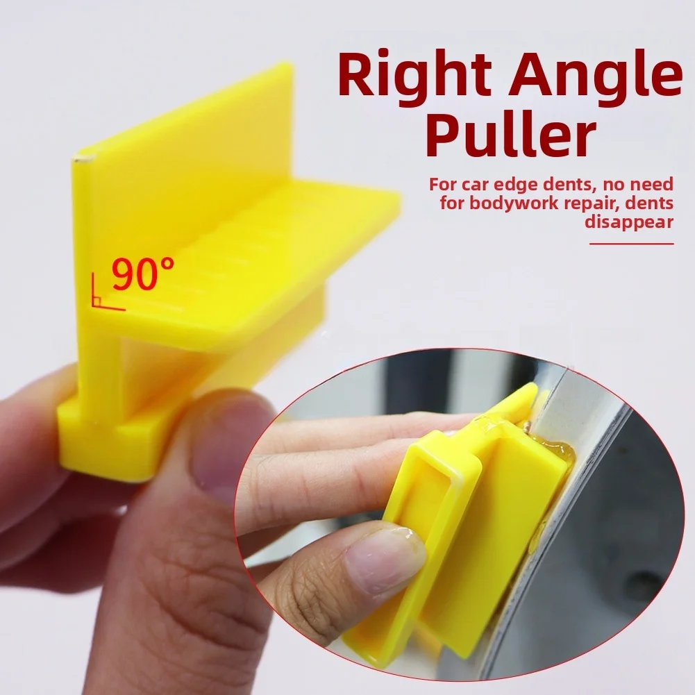 Right Angle Puller Dent Repair Kit Non-damaging Paint Protection PA6 Nylon Material Paint Safe DIY Auto Repair