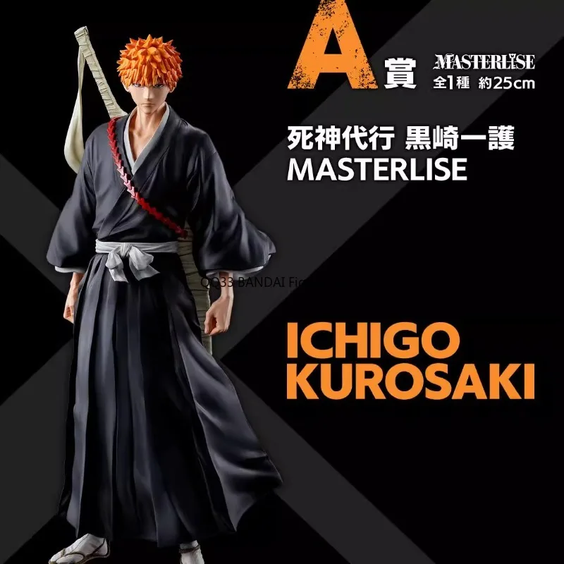 BANDAI BLEACH Ichiban Kuji Kurosaki Ichigo Aizen Sousuke Grimmjow Stirring Souls Vol.1 20th Anniversary Figures Model Collection