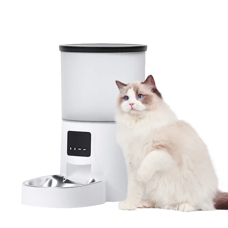 

z Factory Wholesale High Quality 4l Large Capacity Pet Bowl Automatic Pet Feeder For Cat Dog