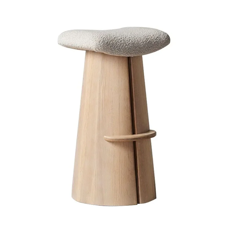 Nordic Luxus Massivholz Bar Stuhl Kreative Design Küche Zähler Hause Barhocker Moderne Taburetes Altos De Cocina Möbel