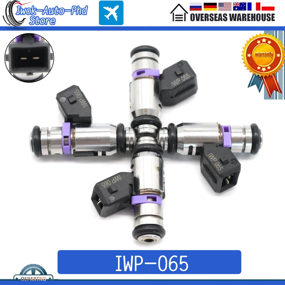 IWP-065 Car Fuel Injectors Nozzle IWP065 For Fiat Strada Uno Palio 1.5L 1.6L 1.8L 50101302 7078993