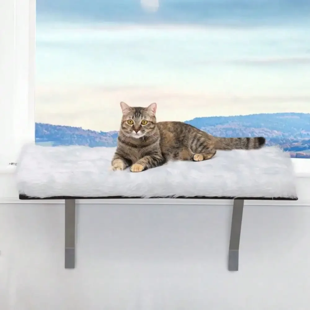 Window Installation Cat Habitat Window Bed Cat Shelf Seat for Window Sill, Resting Place, Position Adjustment, Cat Habitat Chair